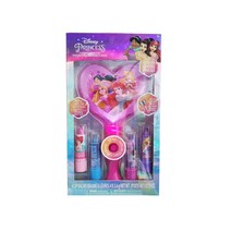 디즈니 프린세스 하트미러+립밤세트 총5pcs 디즈니정품 (바로배송)