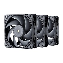 Phanteks 프리미엄 고성능 팬 3팩 (PH-F120T30_BG_3P), 팬_삼루타