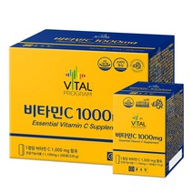 비타민씨 영양제 고함량 바이탈 프로그램 비타민c 식약처 정품 항산화 200정