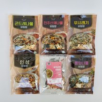 바로cook 간편식 건나물 자취요리 비빔나물 곤드레나물 7종, 1봉, 쑥부쟁이 비빔나물(25g)
