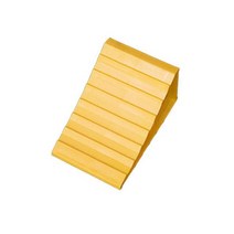 화물차고임목 차량 받침 경사로 주차 보호대 휴대용 휠 초크 헤비 듀티 차량 트럭 타이어 스톱 블록 벌집, 01 S