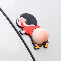 Cle.v 캐릭터 짱구/도라에몽 자동차 실리콘 문콕방지 도어가드 리뉴 4P, 도라에몽4p