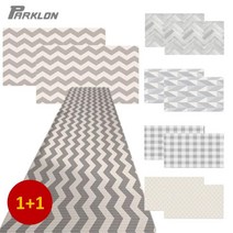 1+1 아기복도매트 롤매트 강아지미끄럼방지매트 놀이방매트, 상세페이지 참조, 상세페이지 참조, 09_리프멜로우 (2장)