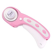 LMDZ 45mm 커팅 룰러 로터리 커터 및 교체 블레이드 패브릭 패치 워크 가죽, 1