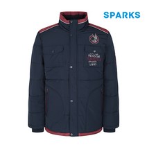 스팍스골프 남성 포켓 자수 포인트 하이넥 점퍼 SI4MJPA02