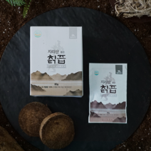 지리산품은 생 칡즙 야생 햇 자연산 원액 칡뿌리 부모님선물, 칡즙 100팩