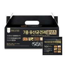 7종 유산균 하루견과 한줌견과 아몬드 호두 올넛츠 1박스 30봉, 1박스(30봉)