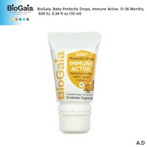 바이오가이가 베이비 비타민 D 면역 활성 프로바이로틱스 600IU 리모실락토바실러스 1억 CFU 10m