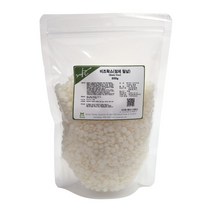 [자연의숲] 비즈왁스 정제밀납 beeswax 립밤만들기 천연화장품 원료 천연비누 수제나라, 1팩, 500g