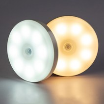 건전지 센서등 캠핑카 카라반 서비스도어 옷장 수납장 야외조명 붙이는조명 led 레일등, 2센서LED-화이트