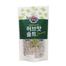 CJ 백설 허브맛솔트(순한맛)100g, 100g, 4개