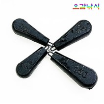 주물 우럭추 우럭봉돌 쇠추 80호-150호, 우럭추150호(1개)