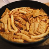 국물떡볶이 로제떡볶이 투움바떡볶이 즉석 떡볶이 밀키트 캠핑요리 누들떡 890g, 3개
