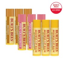 (+필로우케이스 증정)버츠비 비즈왁스/허니/핑크 립밤 x3 택1, 선택:02_허니 립밤x3, 단품