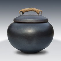 달빚옹기 4kg 잡곡단지 항아리+뚜껑포함