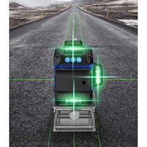 레이저레벨기 수평 수직 셀프 레벨기 다기능, 그린라이트12라인+벽걸이브라켓