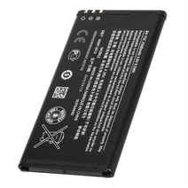 핸드폰 배터리 교체 1x2500mah bv-t5c bvt5c nokia microsoft lumia 640 lumia640 rm 1113 1073 듀얼 1077 배터리용 교체용, 없음