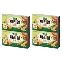 건강한 수퍼곡물 롯데 웰빙 씨리얼 오트 2번들 56g 2개