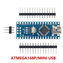 아두이노 키트 코딩 입문 교육 보드 점퍼선 Arduino CH340 USB 드라이버 16Mhz ATMEGA328P 용 부트 로더 호, 08 ATMEGA168P MINI USB