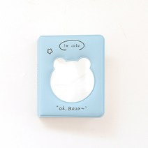 스크랩북 포토북만들기 앨범 사진첩 편지 인쇄 된 사진 앨범 3 인치 Photocard 바인더 Instax 미니 스크랩, 18 C-blue
