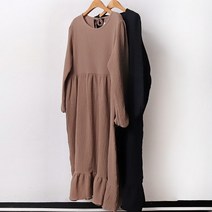 빅사이즈사랑해요 B675L012 칸나퍼프플레어원피스 YP