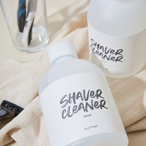 에코후레쉬 면도기클리너 전기 면도날 소독 세척 청소 세정제 500ml, 2개
