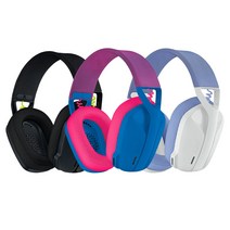 로지텍 G435 무선 블루투스 헤드셋 게이밍헤드셋 [병행수입/평일 3시이전주문건 당일출고], 화이트, 화이트