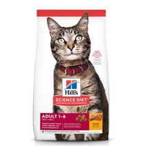 힐스 사이언스다이어트 어덜트 치킨 고양이 사료, 9개, 2kg