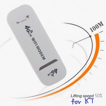 4G LTE 무선 와이파이 라우터 네트워크 모뎀 카드 스틱, 화이트