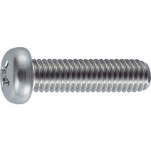 TRUSCO pan head machine screw stainless steel full screw M4 × 16 100 pieces B05-0416, 1개