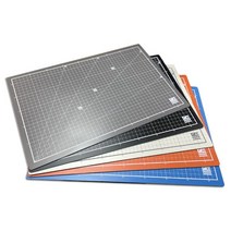 루시리빙 사용하기 편한 컬러풀 재단판 책상 작업깔개 데스크매트 L대 -265652EA