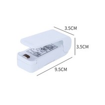 간식메이커 붕어빵기계 와플기계주방 저장을위한 휴대용 미니 히트 실러 씰링 기계 식품 스낵 조직을위한, 01 Bag Clips