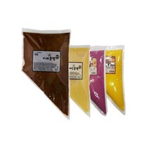 알앤알 커피 콩빵 반죽 1kg X 2개 커피맛 플레인 바나나 고구마 초코맛 빵 반죽, 반죽 초코맛1kg X 2개