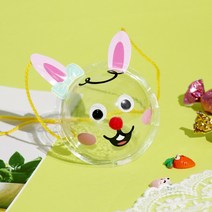 DIY323반구사탕목걸이만들기-토끼사탕목걸이동물