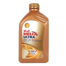 쉘힐릭스 울트라 0w30 ect c2c3 1L 디젤 가솔린 합성엔진오일, 7개, 1000ml