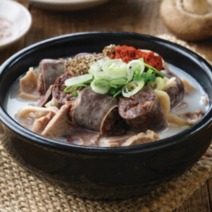 미라클다인 토종 얼큰 순대국 돼지 내장 국밥 밀키트 다대기 700g, 토종순대국700g, 10개