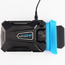 게이밍노트북쿨러 13 15 16 17인치 노트북 쿨링 패드 누워서 진공 휴대용 usb 공기 외부 추출 냉각 팬 속도 조절 가능 .6