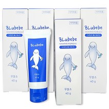 블루베베 무불소치약40g 옵션택일 본품(휴대용+여행용가능) 전성분EWG그린등급 에코서트 USDA 인증, 40g x 5개