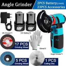 각도절단기 슬라이딩 고속 카타기 12V 500W 미니 앵글 그라인더 충전식 그라인딩 도구 무선 연마 기계, 08 U.S. regulations
