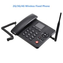 무선 호출 기계4G 와이파이 무선 고정 전화 데스크톱 GSM SIM 카드 LCD 사무실 홈 콜 센터 회사 호텔, EU 플러그