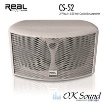 REAL CS-52 RMS100W 패시브스피커 카페스피커 매장스피커 회의실스피커