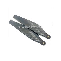 카본 드론 바디 부품 3411 cw ccw 34.7 인치 접는 탄소 섬유 프로펠러 취미 날개 x9 파워 트레인 드론 모터, cw 프로펠러