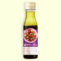 CJ제일제당 소문난 발사믹드레싱 250g 다이어트드레싱 건강식단 야채 홈파티 풍미업 완내스 자취템, 5개