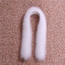 밍크 목도리 캐시미어 가디건 머플러 리얼 폭스 모피 모자 스트립 화이트 블랙 캡 38