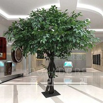 폴라도레 대형 인조나무 조화나무 실내 인테리어 장식 소원트리 +(LL), [JJ-0741]03-C타입[100X80CM]