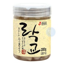 푸드올마켓_ 주비푸드 오이시 락교 200g-Pet /냉장, 200g, 1개