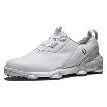FootJoy 남성용 투어 알파 골프화 화이트/그레이/라임. 직구 1286786
