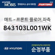 프론트 플로어 매트 좌측 (843103L001WK) 현대모비스 부품몰 그랜저TG
