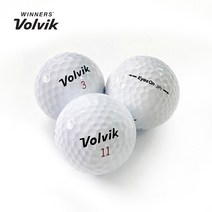 볼빅 로스트볼 2~4피스 혼합 A+급 화이트 10알