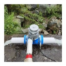 수력 발전기 캠핑 발전기 터빈 계곡 흐름 펜션 산장